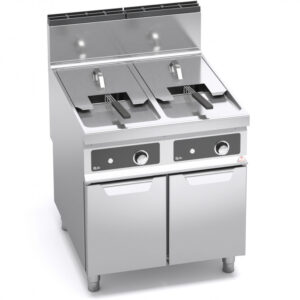 FRIGGITRICE A GAS INDIRETTA SU VANO SERIE 90 18+18 LITRI (COMANDI BFLEX) - 28 Kw - Dim. Cm 80x90x90h