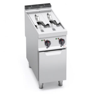 FRIGGITRICE ELETTRICA SU VANO 7+7 LITRI  SERIE 90 - 16 Kw