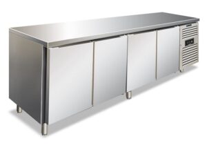 TAVOLO FREEZZER CONGELATORE NEGATIVO 4 PORTE  - CXF 4100 BT - Temp. -10°C/-20°C   Dim. Cm 223x70x86h