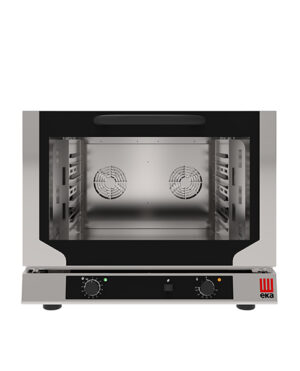 Forno Elettrico Ventilato a Convezione Con Vapore Indiretto 4 Teglie GN 1/1 - EKF 411 N - DIM. (LxPxA) 784x754x634 (mm)