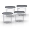 4 VASETTI  DESSERT PER NINJA CREAMi NC300