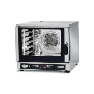 FORNO 5 TEGLIE CONVEZIONE DIGITALE CON INIEZIONE DI ACQUA - FFDU5 FAMA - Dim 84x91x75h