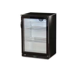 ESPOSITORE BIBITE SOTTO BANCO POSITIVO STATICO - SELF BAR 1 - Capacità 156Lt - Temp. +2°+10°C - Dim. cm. L 60 x P 51,5 x h 90,5