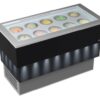 Banco a pozzetto - espositore gelato Mod. CARRARA DARK VISTA 10 + 10 carapine da 7,5 L - Temp. -5°C/-20°C Dim. 151x72,5x103h