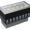 Banco a pozzetto - espositore gelato Mod. CARRARA DARK VISTA 10 + 10 carapine da 7,5 L - Temp. -5°C/-20°C Dim. 151x72,5x103h