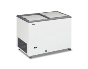 CONGELATORE A POZZETTO  STATICO CON PORTA CIECA SCORREVOLE - FRP 300 PSSL - Temp. -22°C/-9°C - Dim. cm. L106,3xP67xh89,5