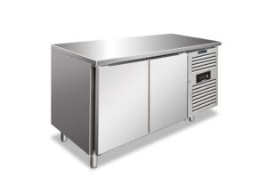 TAVOLO FREEZER CONGELATORE NEGATIVO 2 PORTE GN1/1 - SNACK 2100 BTF - Temp. -18°C/-22°C   Dim. Cm 136x60x86h