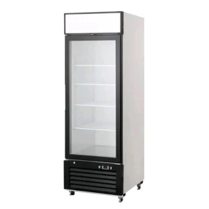 ARMADIO FRIGO VETRINA POSITIVO VENTILATO PORTA IN VETRO - TN 610 LITRI -  Temp.  0°C/+8°C   Dim. cm 68,5x80,5x206,5h