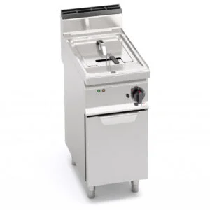 Friggitrice elettrica 10 litri su vano | Berto’s E7F10-4MS | L400xP714xH900 mm | 9 kW