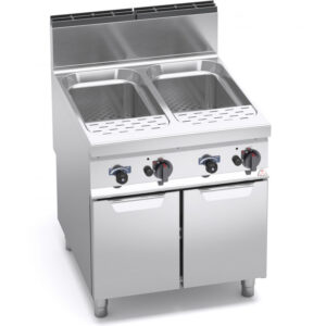 CUOCIPASTA A GAS SU VANO  40+40 LITRI  SERIE 90 - Kw 24