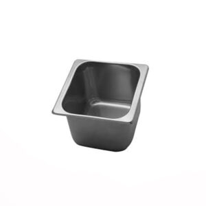 Vaschetta acciaio inox 2,5 lt  U5