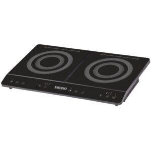 Piastra Induzione Doppia Touch Control ET350G - Piastra in Vetroceramica 1800 + 1700 Watt