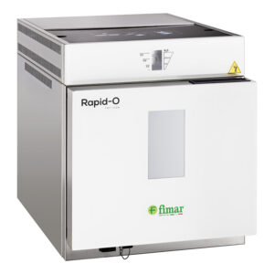 Forno Combinato a convenzione RAPID-O  Rapido - 1 teglia cm 36 x 36 - Touch-screen - cm 43 x 67.2 x 51.3 h