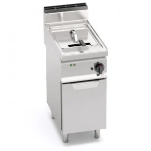 Friggitrice elettrica 18 litri su vano | Berto’s E7F18-4MS | L400xP714xH900 mm | 18 kW