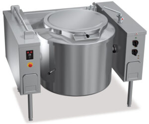 PENTOLA EL. SERIE 90  RIBALTABILE RISCALDAMENTO INDIRETTO 200 L