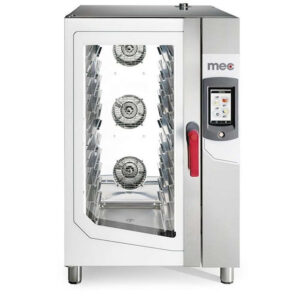 Forno Elettrico a Convezione MEC - Mod. PE 166 TC.1B - 16 Teglie 60x40 cm - GN 1/1 - Touch - Vapore Diretto