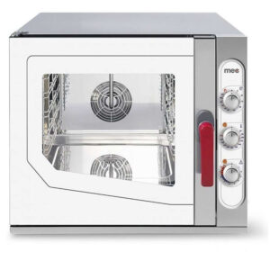 Forno Elettrico a Convezione MEC - Mod. SPE 46 SVR.1B - 4 Teglie 60x40 cm - GN 1/1 - Meccanico - Vapore Diretto