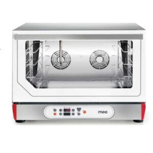 Forno Elettrico a Convezione MEC - Mod. PE 46 DUR.1B - 4 Teglie 60x40 cm - GN 1/1 - Digitale - Vapore Diretto - Power