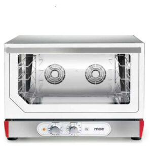 Forno Elettrico a Convezione MEC - Mod. PE 46 UR.1B - 4 Teglie 60x40 cm - GN 1/1 - Meccanico - Vapore Manuale - Power