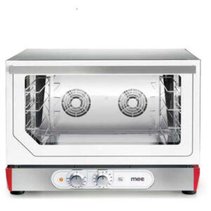 Forno Elettrico a Convezione MEC - Mod. PE 46 UER.1B - 4 Teglie 60x40 cm - GN 1/1 - Meccanico - Vapore Manuale