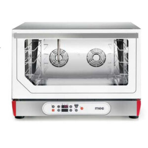 Forno Elettrico a Convezione MEC - Mod. PE 46 DUER.1B - 4 Teglie 60x40 cm - GN 1/1 - Digitale - Vapore Diretto