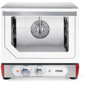 Forno Elettrico a Convezione MEC - Mod. PE 43 MU.1B - 4 Teglie 45x34 cm - Meccanico - Vapore Manuale - Grill
