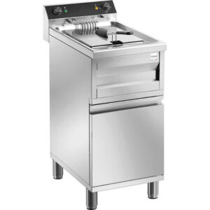 Friggitrice Elettrica Mec - Mod. FT12FS - Capacità Olio 12 lt - Con Rubinetto di Scarico - Free Standing - Trifase