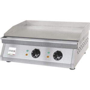 Fry Top Elettrico Mec - Mod. PE610L - Piatto Medio Liscio - Piano Cottura cm 59,5x40 - 6Kw - Trifase