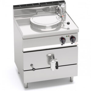 PENTOLA ELETTRICA A RISCALDAMENTO INDIRETTO SERIE 70 - Dim. 80x71,4x90h - 9 Kw