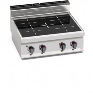 TOP INFRAROSSO 4 ZONE DA BANCO SERIE 70 - Dim. 80x71,4x29h - 12,8 Kw