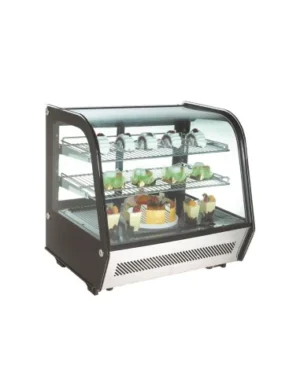 ESPOSITORE DA BANCO REFRIGERATO POSITIVO VENTILATO - Mod. AK160EF - Temp. 0°C/+12°C Dim. cm L87,4xP56,8x68,6h