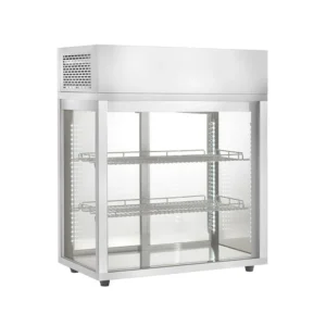 ESPOSITORE DA BANCO REFRIGERATO POSITIVO VENTILATO - Mod. AK180DR - Temp. 0°C/+12°C Dim. cm L80,5xP43,8x96,9h