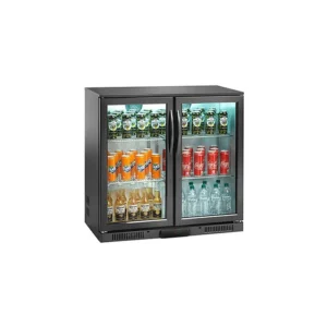 Vetrina Frigo Bibite Positivo Ventilato - AK201BB - TN 180 LITRI - Temp. +2 °C/+8 °C - Dim. cm L90xP50xh90