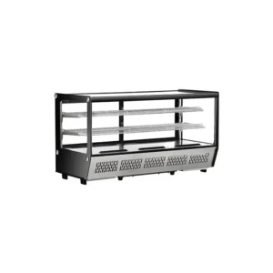 ESPOSITORE DA BANCO REFRIGERATO POSITIVO VENTILATO - Mod. AK205EFQ - Temp. 0°C/+12°C Dim. cm L121,9xP56,8x68,6h