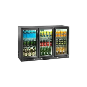 Vetrina Frigo Bibite Positivo Ventilato - AK291BB - TN 280 LITRI - Temp. +2 °C/+8 °C - Dim. cm L133,5xP50xh84