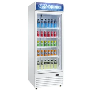 Vetrina Frigo Bibite Positivo Ventilato - AK450RG - TN 450 LITRI - Temp. +2 °C/+10 °C - Dim. cm L70xP74,5xh199