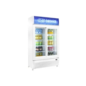 Vetrina Frigo Bibite Positivo Ventilato - AK751RS - TN 750 LITRI - Temp. +2 °C/+10 °C - Dim. cm L112xP61xh197,6
