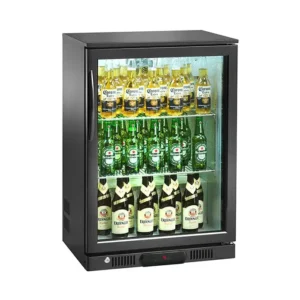 Vetrina Frigo Bibite Positivo Ventilato - AK91BB - TN 116 LITRI - Temp. +2 °C/+8 °C - Dim. cm L60xP50xh84