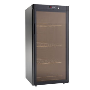 CANTINETTA - VETRINA FRIGO VINI STATICA 72 BOTTIGLIE - AKD200W - Temp. +5°C/+18°C - Dim. cm 60x60,2x126