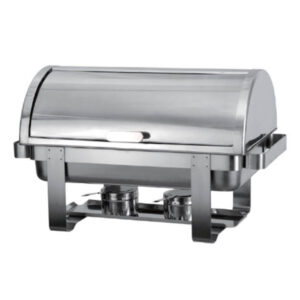 Scaldavivande - Chafing Dish per teglie GN 1/1 - 8L - Dim. cm 60x34x37h