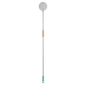 Palino per pizza inox forato Forcar AV4922 | Ø18 cm