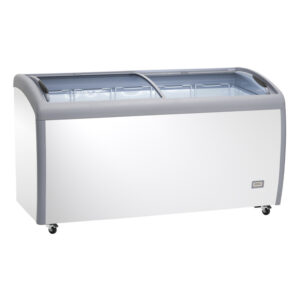 POZZETTO CONGELATORE NEGATIVO/POSITIVO STATICO PORTE A VETRI - Mod. AX500CFG - Dim. cm. L153xP70,5x87,5h