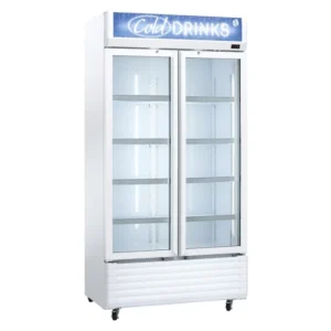 Vetrina Frigo Bibite Positivo Ventilato - AX760RG - TN 582 LITRI - Temp. +0 °C/+10 °C - Dim. cm L100xP61xh198