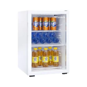 Vetrina Frigo Bibite da banco Positivo Statico - AX85RG - TN 75 LITRI –   Temp. 0 °C/+10 °C - Dim. cm L44,5xP51xh67,6