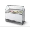 ISA BERMUDA 10 LX – vetrina gelateria ventilata 10 vaschette 5LT – Temp. -16°C/-14°C – Dim. Cm. 134×80x134h