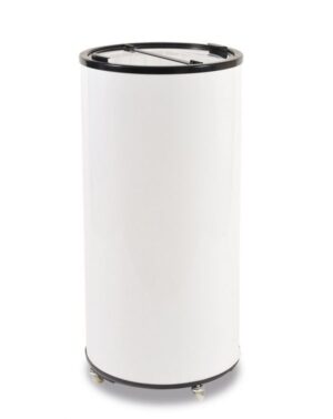 POZZETTO FRIGO TONDO PER BEVANDE POSITIVO STATICO - BL 65 F - Temp. 0°C/+10°C - Dim. cm. Ø44,5x h96,5