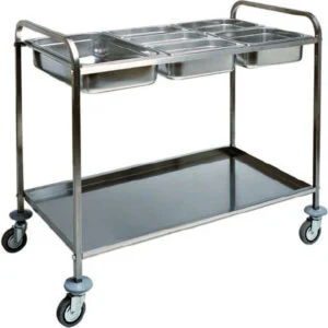 Carrello portabacinelle Forcar CA1387 – 3 GN 1/1