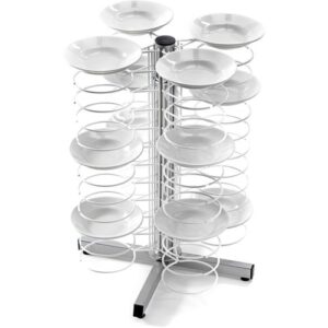 Colonna Portapiatti da Banco - Dim. cm 60x60x83h - N. piatti 48 Ø 18/23 cm