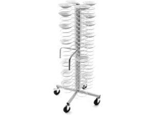 Carrello portapiatti - Dim. cm 60x60x173h - N. piatti 96 Ø 18/23 cm