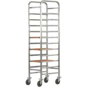 CARRELLO PORTAVASSOI RINFORZATO CA1451R 10 VASSOI